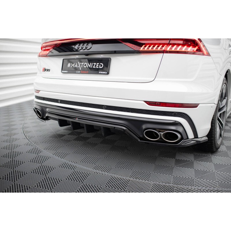 Kit carrosserie Maxton Design Audi SQ8 Mk1 V.2 (2019-2023) : lame avant, bas de caisse, lame arrière