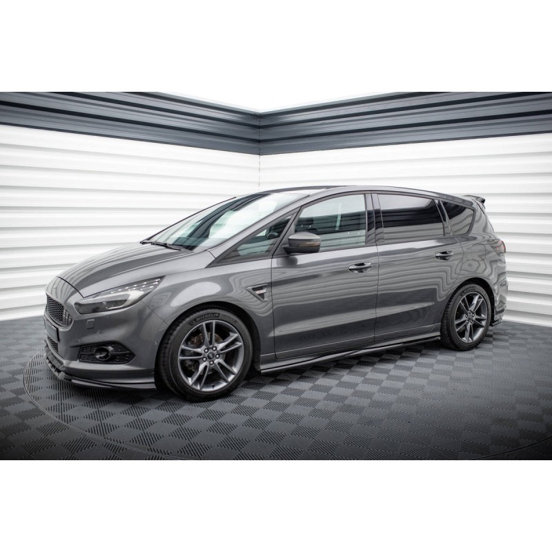 Kit carrosserie Maxton Design Ford S-Max ST-Line Mk2 (2014-2019) : lame avant, bas de caisse, lame arrière, becquet