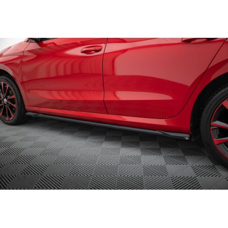 Kit carrosserie Maxton Design Skoda Fabia Mk4 (2021+) : lame avant, bas de caisse, lame arrière, becquet