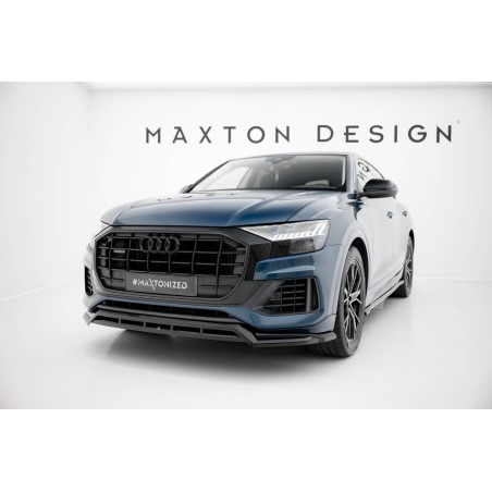 Kit carrosserie Maxton Design Audi Q8 Mk1 (2018-2023) : lame avant, bas de caisse, lame arrière, becquet