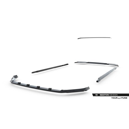 Kit carrosserie Maxton Design Skoda Fabia Mk4 (2021+) : lame avant, bas de caisse, lame arrière, becquet
