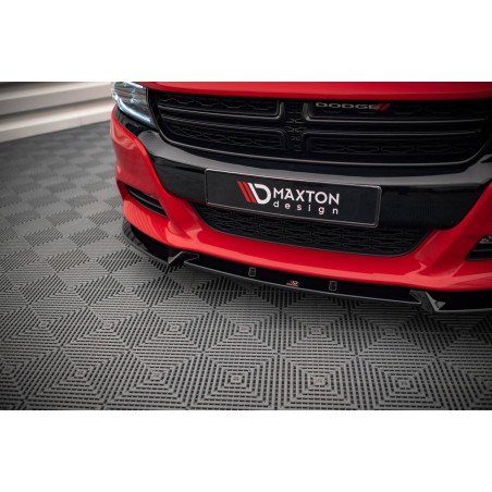 Kit carrosserie Maxton Design Dodge Charger RT Mk7 restylée (2014-2023) : lame avant, bas de caisse, lame arrière, becquet