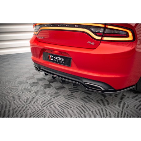 Kit carrosserie Maxton Design Dodge Charger RT Mk7 restylée (2014-2023) : lame avant, bas de caisse, lame arrière, becquet