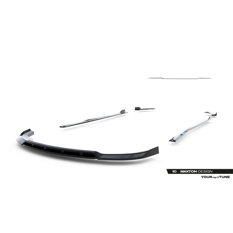 Kit carrosserie Maxton Design Dodge Charger SRT Mk7 restylée (2014-2023) : lame avant, bas de caisse, lames arrière, becquet