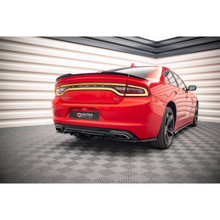 Kit carrosserie Maxton Design Dodge Charger RT Mk7 restylée (2014-2023) : lame avant, bas de caisse, lame arrière, becquet