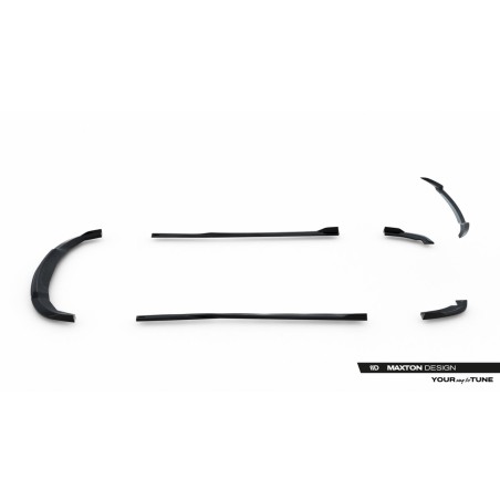 Kit carrosserie Maxton Design Dodge Charger SRT Mk7 restylée (2014-2023) : lame avant, bas de caisse, lames arrière, becquet