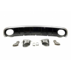 Diffuseur Arriere Audi A6 Sedan / Avant C7 2011-2014 Look RS6 ABS Tuning Tuning