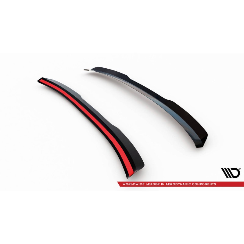 Kit carrosserie Maxton Design Ford Focus ST Mk3 restylée (2015-2018) : lame avant, bas de caisse, lames arrière, becquet