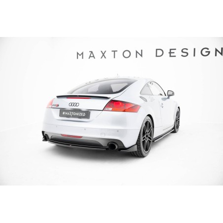 Kit carrosserie Maxton Design Audi TT S-Line 8J restylée (2011-2013) : lame avant, bas de caisse, lames arrière, becquet
