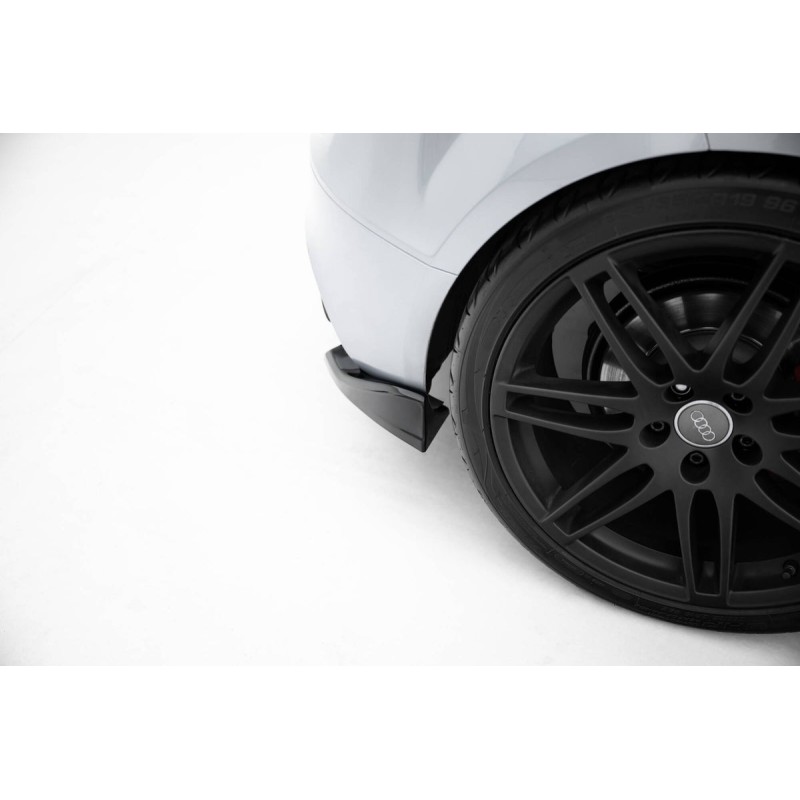 Kit carrosserie Maxton Design Audi TT S-Line 8J restylée (2011-2013) : lame avant, bas de caisse, lames arrière, becquet