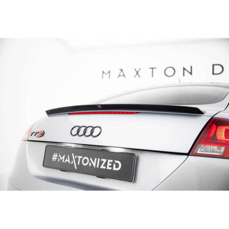 Kit carrosserie Maxton Design Audi TT S-Line 8J restylée (2011-2013) : lame avant, bas de caisse, lames arrière, becquet