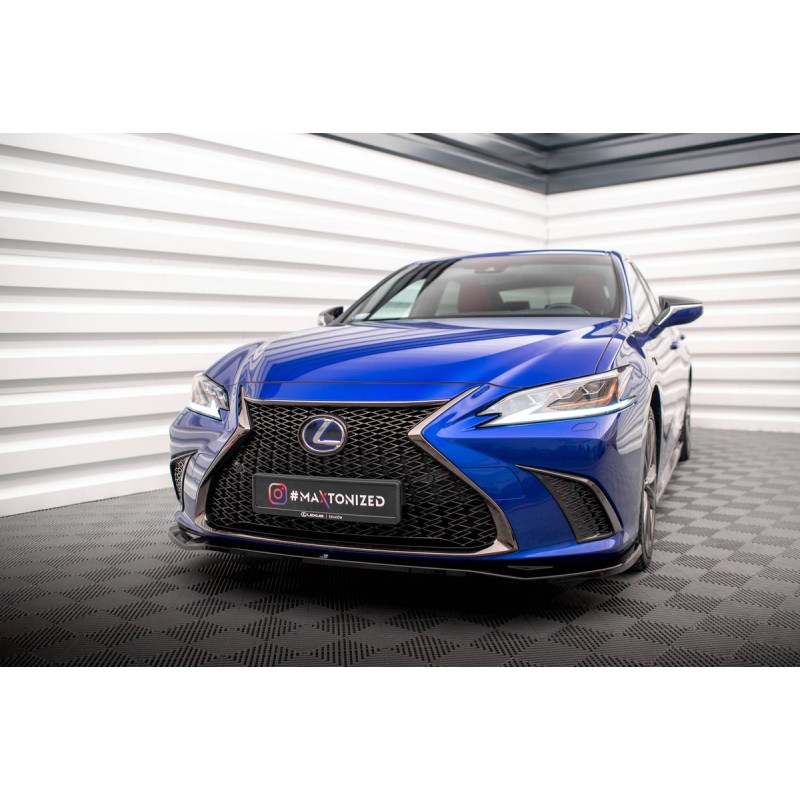 Kit carrosserie Maxton Design Lexus ES F Sport Mk7 (2020-2025) : lame avant, bas de caisse, lame arrière, becquet