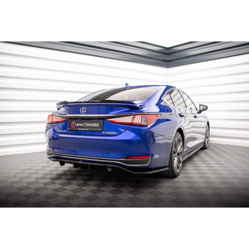 Kit carrosserie Maxton Design Lexus ES F Sport Mk7 (2020-2025) : lame avant, bas de caisse, lame arrière, becquet
