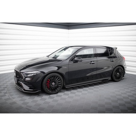 Kit carrosserie Maxton Design Mercedes-AMG A35 5 portes W177 restylée (2023+) : lame avant, bas de caisse, lame arrière, becquet