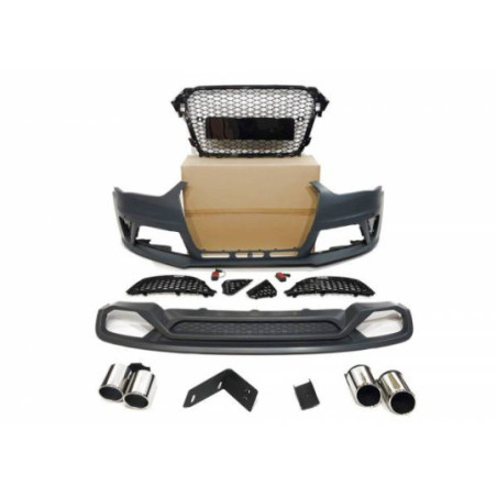 Kit Carrosserie Audi A4 13-15 B8 Look RS4 ABS Tuning Tuning