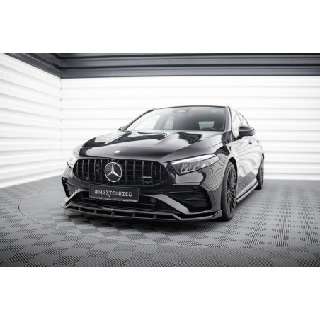 Kit carrosserie Maxton Design Mercedes-AMG A35 5 portes W177 restylée (2023+) : lame avant, bas de caisse, lame arrière, becquet