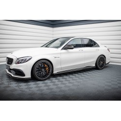 Kit carrosserie Maxton Design Mercedes-AMG C63 Berline / Break W205 / S205 (2015-2018) : lame avant, bas de caisse, lame arrière
