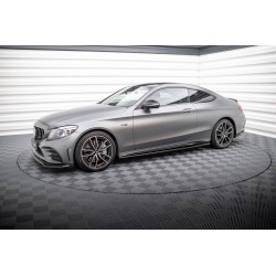 Kit carrosserie Maxton Design Mercedes-AMG C43 Coupé C205 restylée (2018-2022) : lame avant, bas de caisse, lame arrière