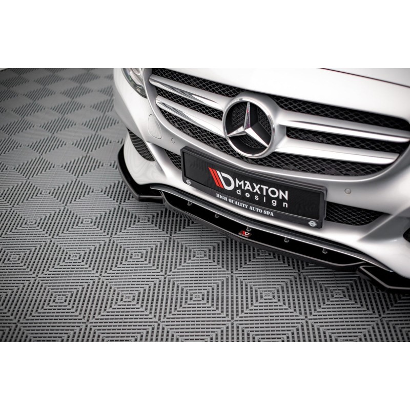 Kit carrosserie Maxton Design Mercedes-Benz Classe C W205 (2014-2018) : lame avant, bas de caisse, lame arrière