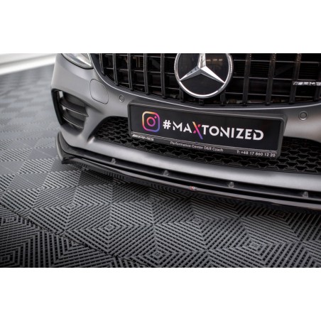 Kit carrosserie Maxton Design Mercedes-AMG C43 Coupé C205 restylée (2018-2022) : lame avant, bas de caisse, lame arrière