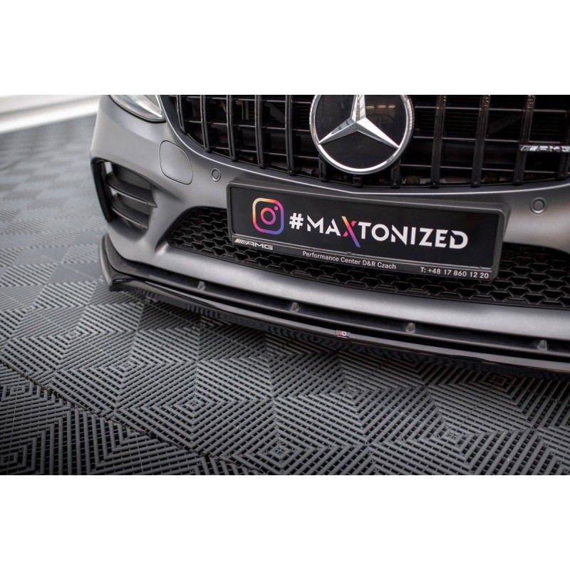 Kit carrosserie Maxton Design Mercedes-AMG C43 Coupé C205 restylée (2018-2022) : lame avant, bas de caisse, lame arrière