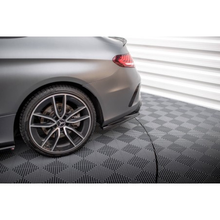 Kit carrosserie Maxton Design Mercedes-AMG C43 Coupé C205 restylée (2018-2022) : lame avant, bas de caisse, lame arrière