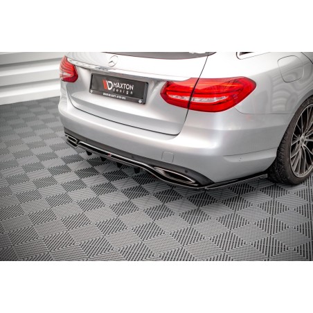 Kit carrosserie Maxton Design Mercedes-Benz Classe C W205 (2014-2018) : lame avant, bas de caisse, lame arrière