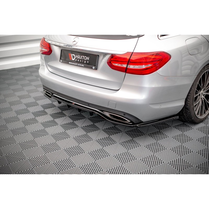 Kit carrosserie Maxton Design Mercedes-Benz Classe C W205 (2014-2018) : lame avant, bas de caisse, lame arrière