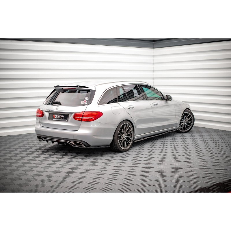 Kit carrosserie Maxton Design Mercedes-Benz Classe C W205 (2014-2018) : lame avant, bas de caisse, lame arrière