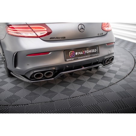 Kit carrosserie Maxton Design Mercedes-AMG C43 Coupé C205 restylée (2018-2022) : lame avant, bas de caisse, lame arrière