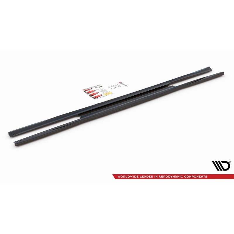 Kit carrosserie Maxton Design Mercedes-Benz Classe C W205 (2014-2018) : lame avant, bas de caisse, lame arrière