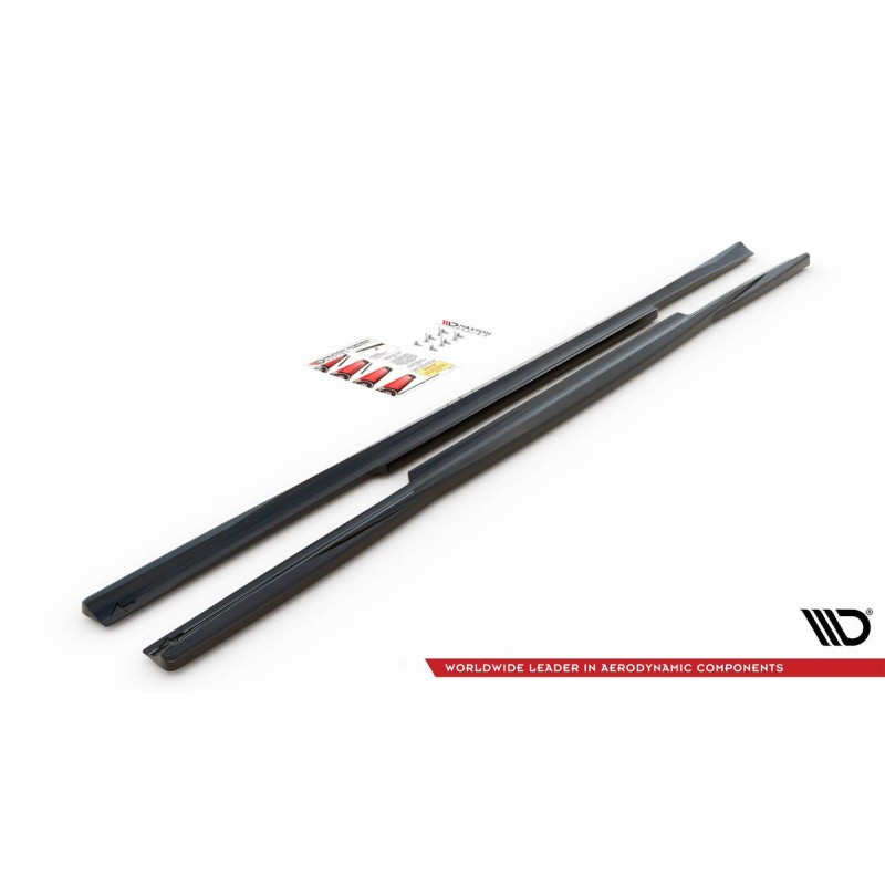 Kit carrosserie Maxton Design Mercedes-Benz Classe C W205 (2014-2018) : lame avant, bas de caisse, lame arrière