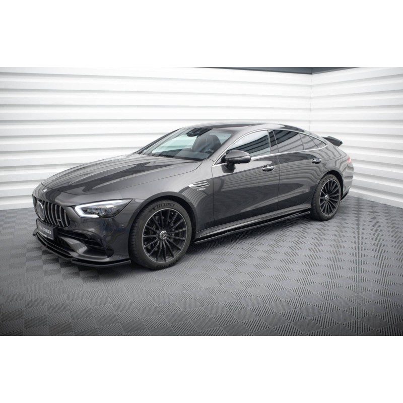 Kit carrosserie Maxton Design Mercedes-AMG GT 53 Coupé 4 portes X290 (2018-2023) : lame avant, bas de caisse, lame arrière