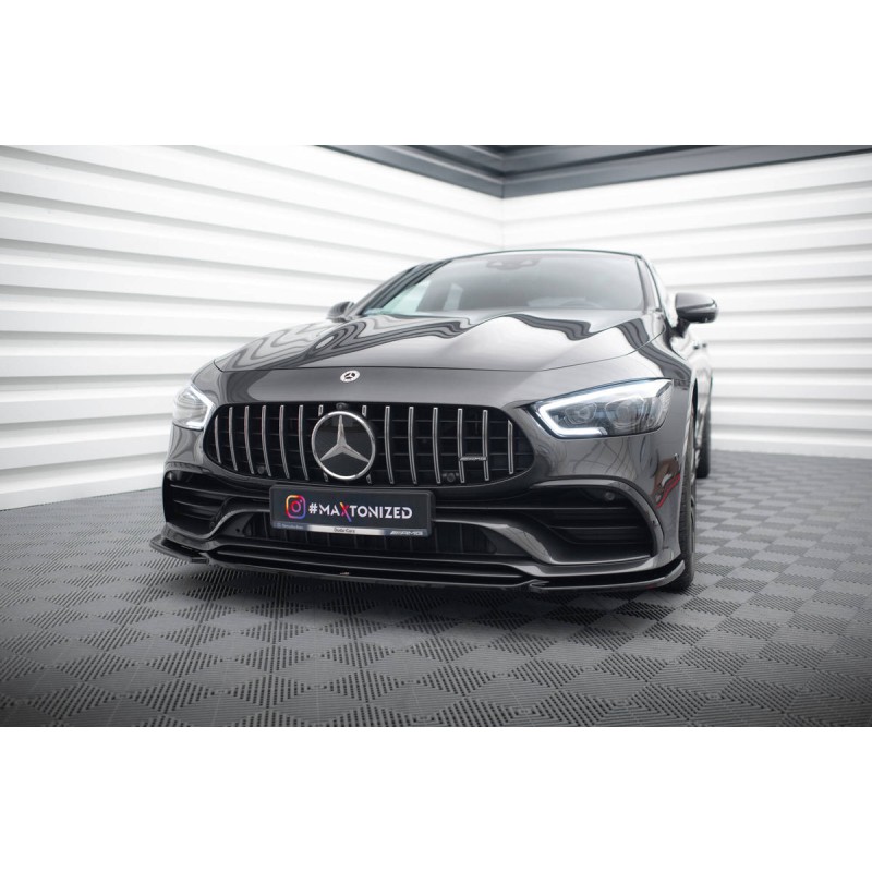 Kit carrosserie Maxton Design Mercedes-AMG GT 53 Coupé 4 portes X290 (2018-2023) : lame avant, bas de caisse, lame arrière