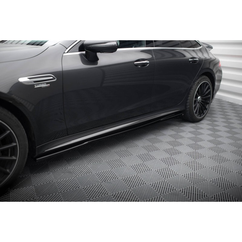 Kit carrosserie Maxton Design Mercedes-AMG GT 53 Coupé 4 portes X290 (2018-2023) : lame avant, bas de caisse, lame arrière