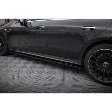 Kit carrosserie Maxton Design Mercedes-AMG GT 53 Coupé 4 portes X290 (2018-2023) : lame avant, bas de caisse, lame arrière