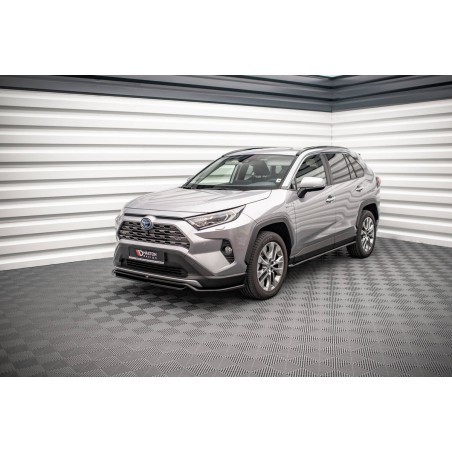 Kit carrosserie Maxton Design Toyota RAV4 Mk5 (2019-2022) : lame avant, bas de caisse, lame arrière, becquet