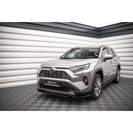 Kit carrosserie Maxton Design Toyota RAV4 Mk5 (2019-2022) : lame avant, bas de caisse, lame arrière, becquet