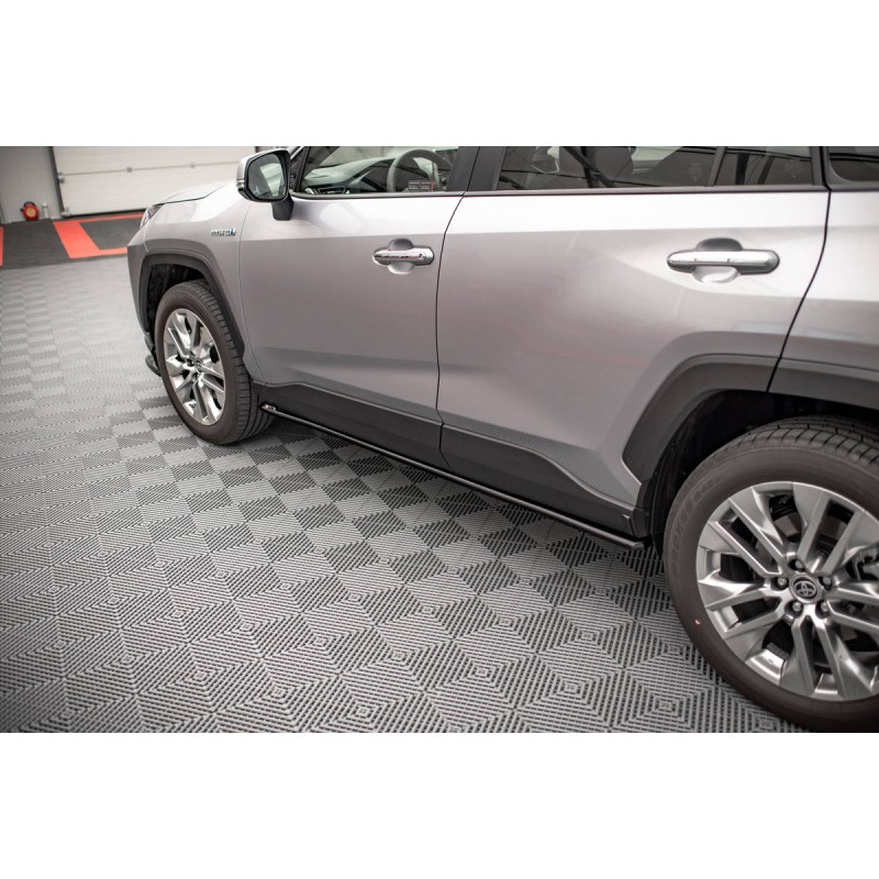 Kit carrosserie Maxton Design Toyota RAV4 Mk5 (2019-2022) : lame avant, bas de caisse, lame arrière, becquet