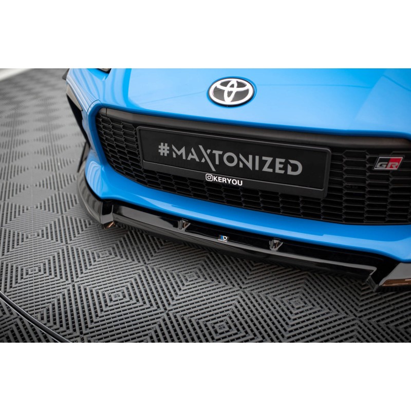 Kit carrosserie Maxton Design Toyota GR86 Mk1 V.2 (2021+) : lame avant, bas de caisse, lame arrière, becquet