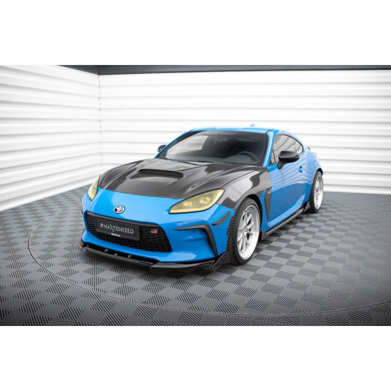 Kit carrosserie Maxton Design Toyota GR86 Mk1 V.2 (2021+) : lame avant, bas de caisse, lame arrière, becquet