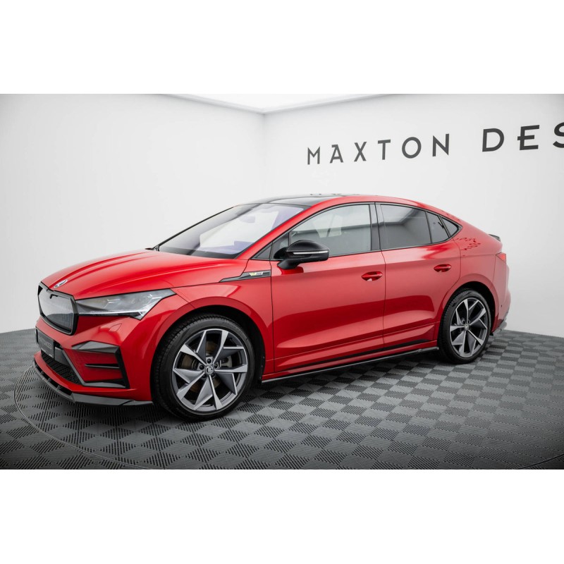 Kit carrosserie Maxton Design Skoda Enyaq Coupé iV RS (2022-2025) : lame avant, bas de caisse, lame arrière, becquet
