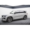 Kit carrosserie Maxton Design Skoda Kodiaq RS Mk1 restylée (2021-2023) : lame avant, bas de caisse, lame arrière, becquet
