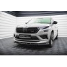Kit carrosserie Maxton Design Skoda Kodiaq RS Mk1 restylée (2021-2023) : lame avant, bas de caisse, lame arrière, becquet