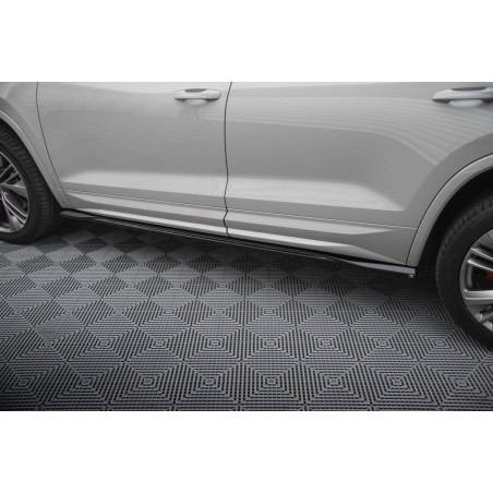 Kit carrosserie Maxton Design Skoda Kodiaq RS Mk1 restylée (2021-2023) : lame avant, bas de caisse, lame arrière, becquet