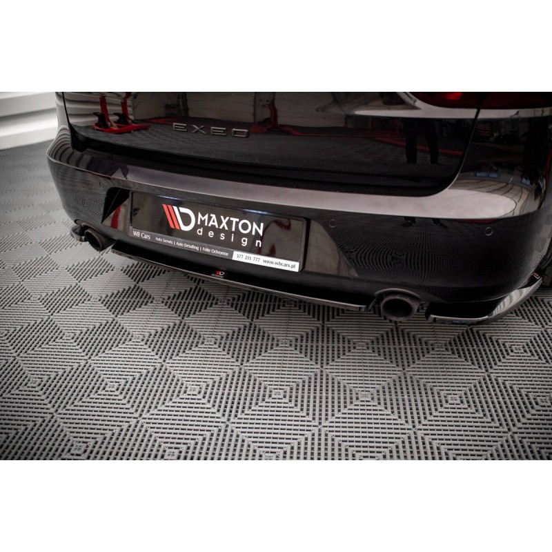 Kit carrosserie Maxton Design Seat Exeo ST (2008-2013) : lame avant, bas de caisse, lame arrière, lames arrière, becquet