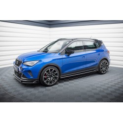 Kit carrosserie Maxton Design Seat Arona FR Mk1 restylée (2021+) : lame avant, bas de caisse, lame arrière, becquet