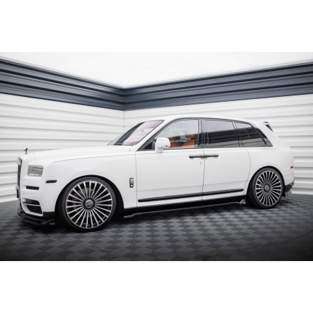 Kit carrosserie Maxton Design Rolls Royce Cullinan (2018-2024) : lame avant, bas de caisse, lame arrière, becquet