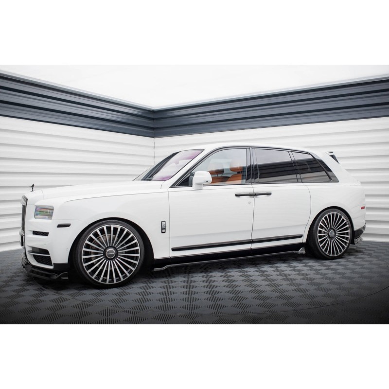 Kit carrosserie Maxton Design Rolls Royce Cullinan (2018-2024) : lame avant, bas de caisse, lame arrière, becquet