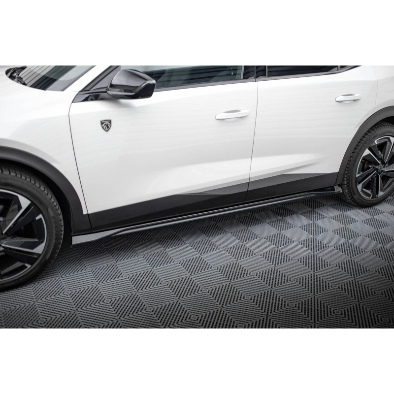 Kit carrosserie Maxton Design Peugeot 408 Mk1 (2021+) : lame avant, bas de caisse, lame arrière, becquet